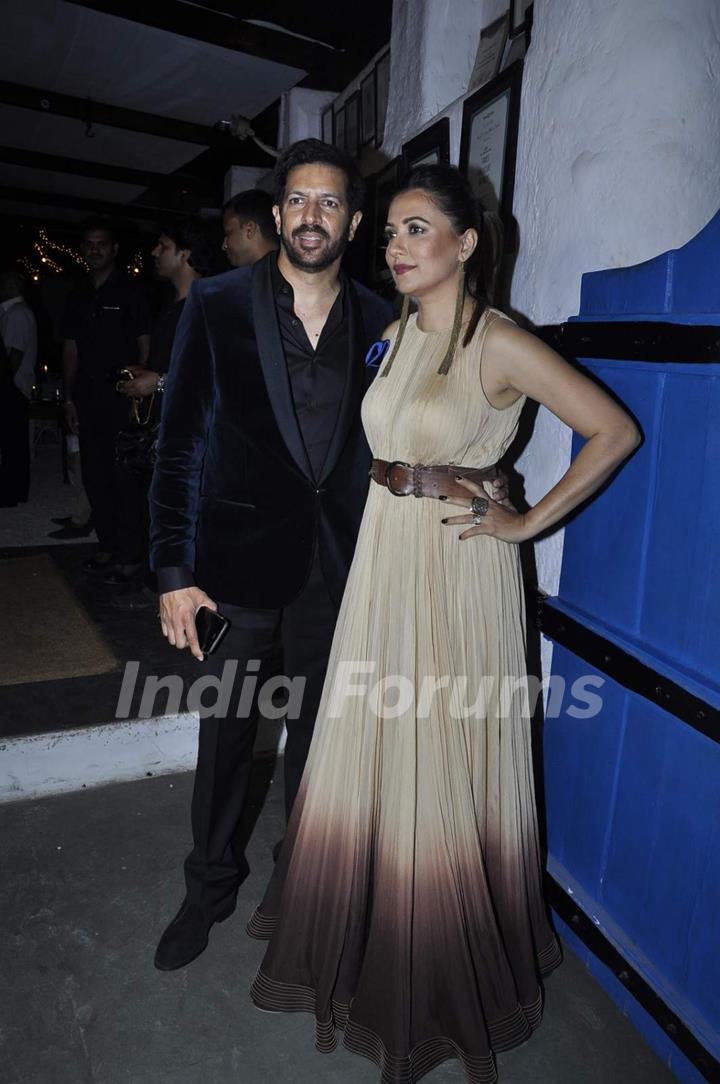 Kabir Khan and Mini Mathur at Success Bash of 'Tamasha'