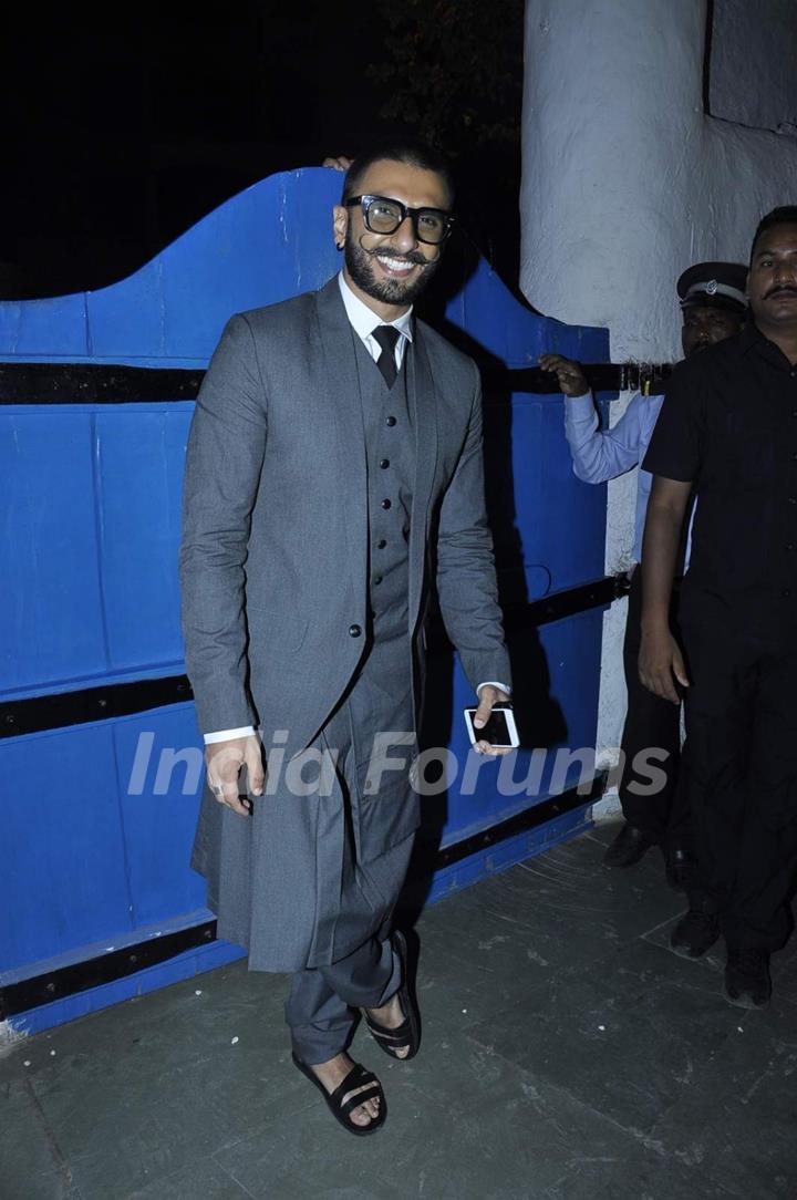 Ranveer Singh at Success Bash of 'Tamasha'