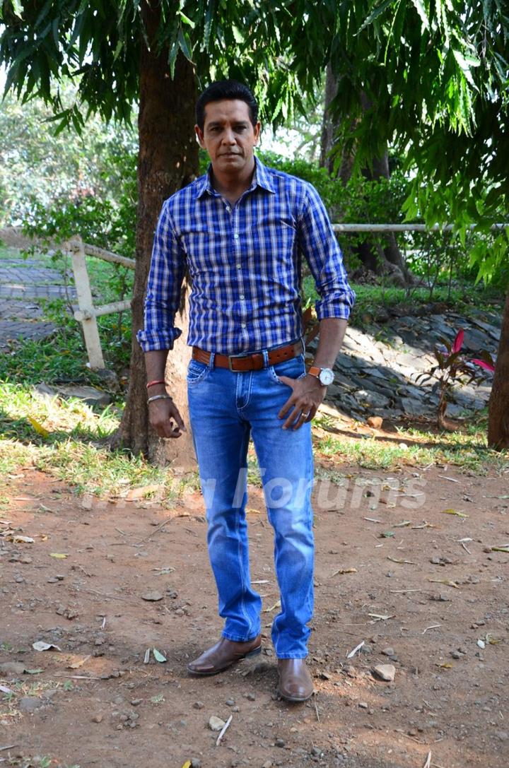 Anup Soni on location of Crime Patrol