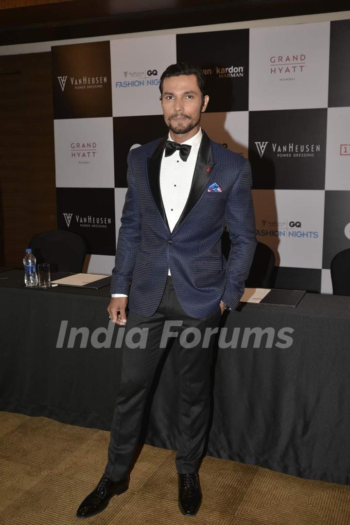 Randeep Hooda at GQ Fashion Night