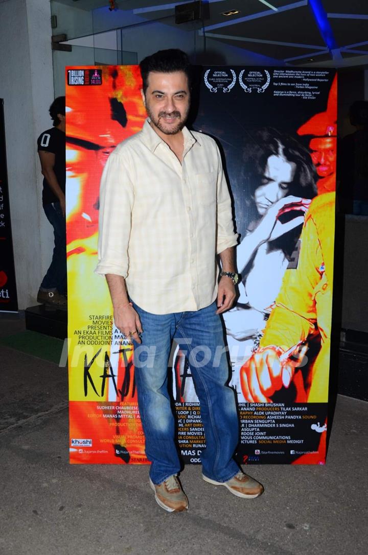 Sanjay Kapoor at Special Screening of Kajarya