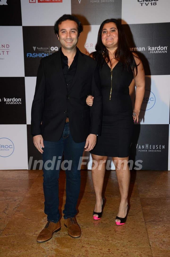 Divya Palat and Aditya Hitkari at GQ Fashion Night