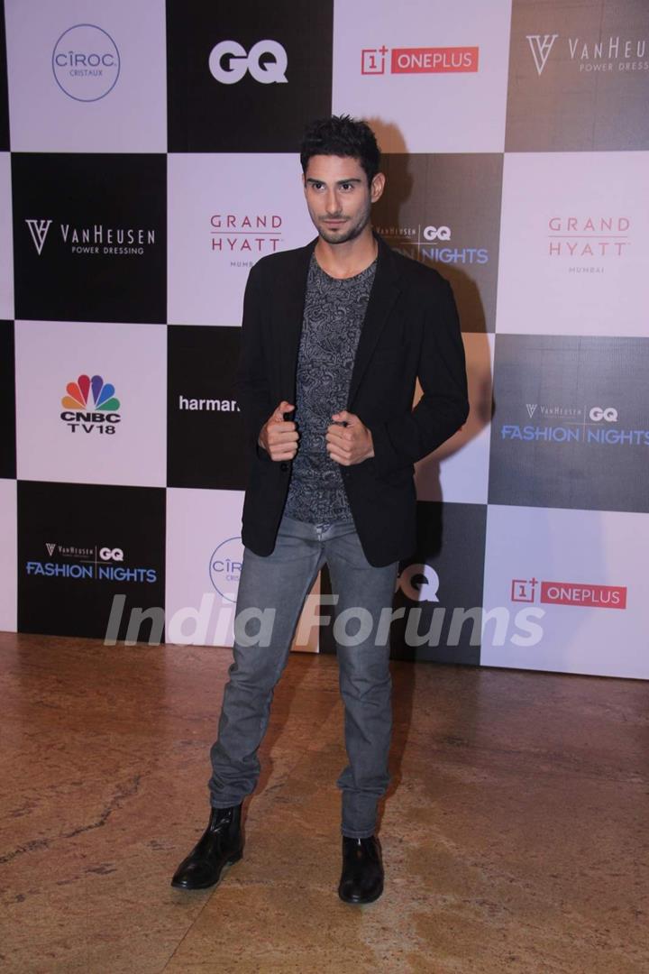 Prateik Babbar at GQ Fashion Night