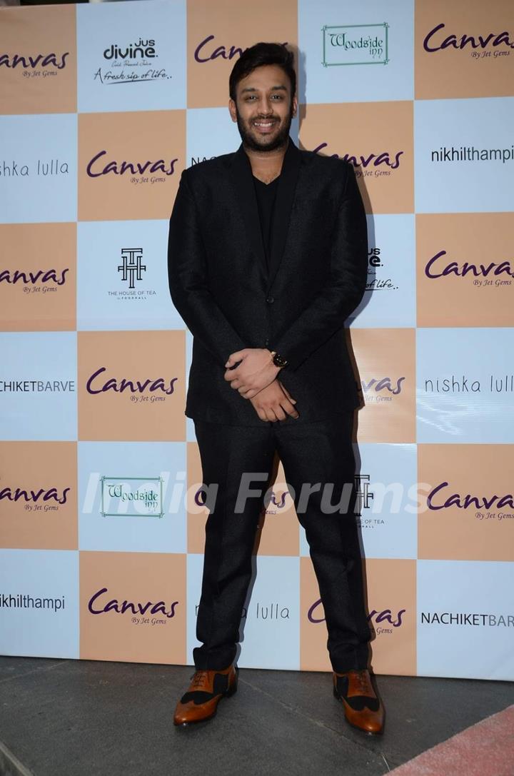 Nikhil Thampi at Launch of Canvas by Jet Gems