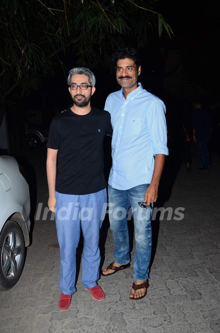 Sikander Kher Snapped at Sunny Super Sound
