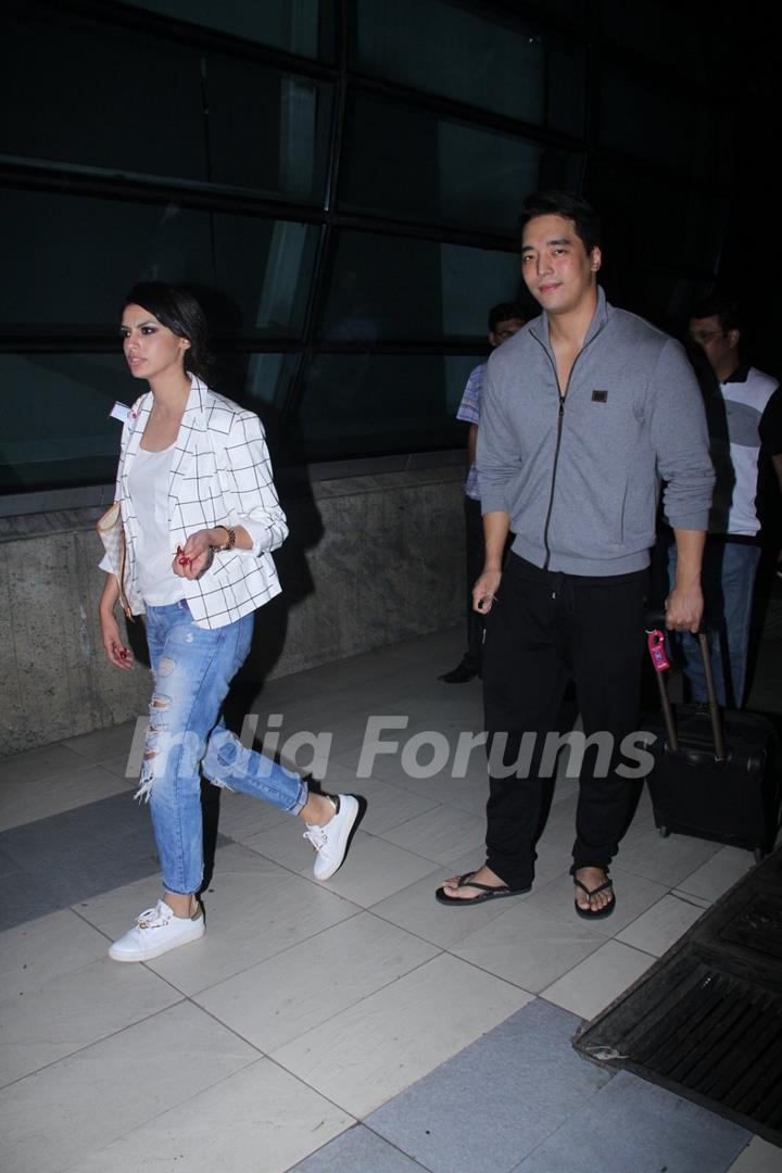 Rinzing Denzongpa Snapped at Airport