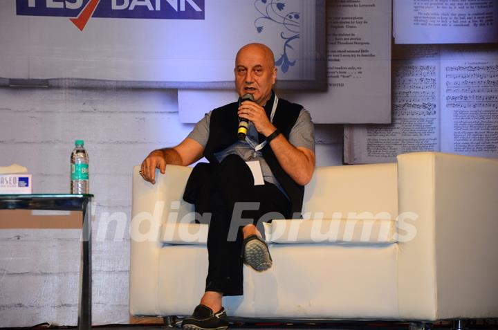 Anupam Kher at Times Litfest