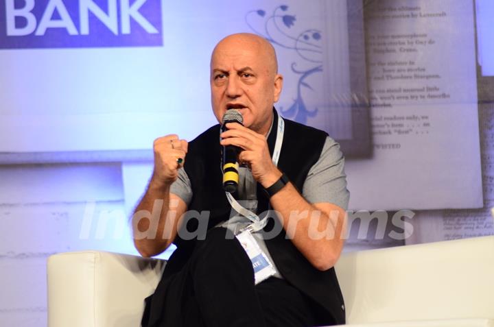 Veteran Actor Anupam Kher at Times Litfest