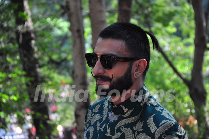 Ranveer Singh at Promotions of 'Bajirao Mastani' on 'Swaragini'