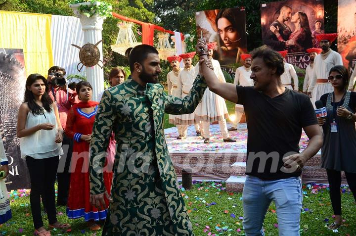 Ranveer Singh at Promotions of 'Bajirao Mastani' on 'Swaragini'
