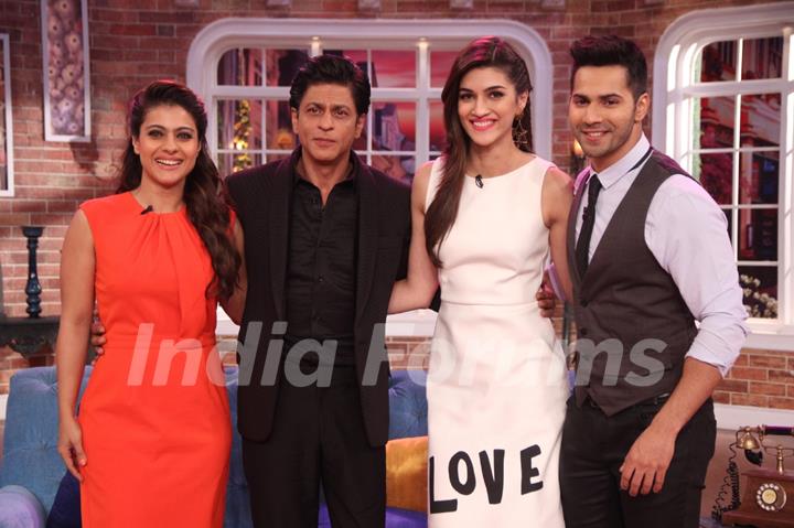 Cast of Dilwale for Promotions on 'Comedy Nights with Kapil'