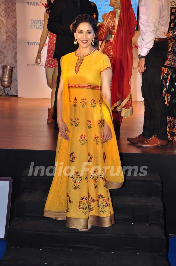 Madhuri Dixit Nene at Launch of 'Dance Studio' Channel on Tata Sky