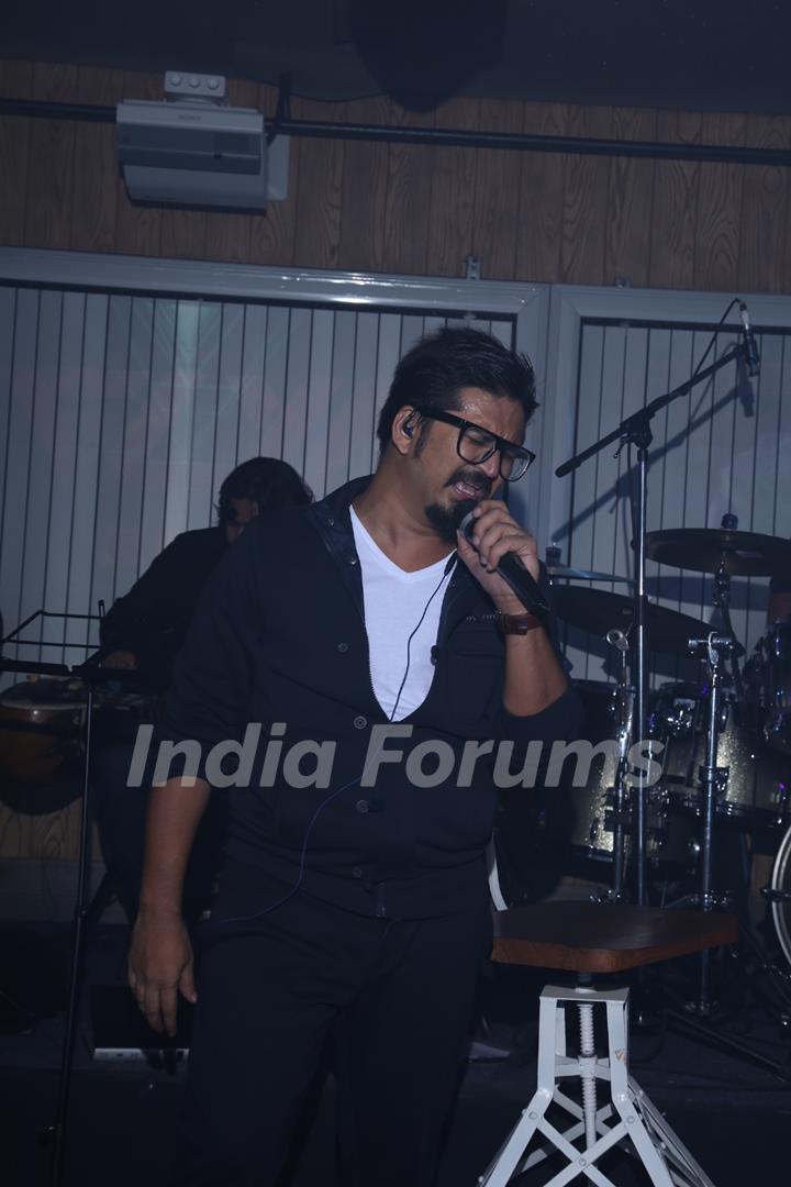 Amit Trivedi performing at MTV - FLYP Launch