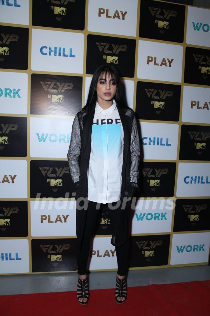 VJ Bani at MTV - FLYP Launch