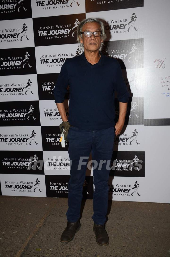 Sudhir Mishra at Johnnie Walker's 'The Journey' Event