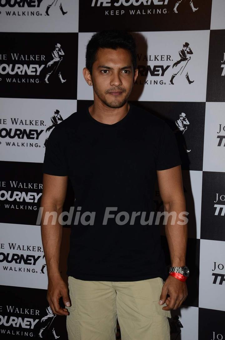 Aditya Narayan at Johnnie Walker's 'The Journey' Event