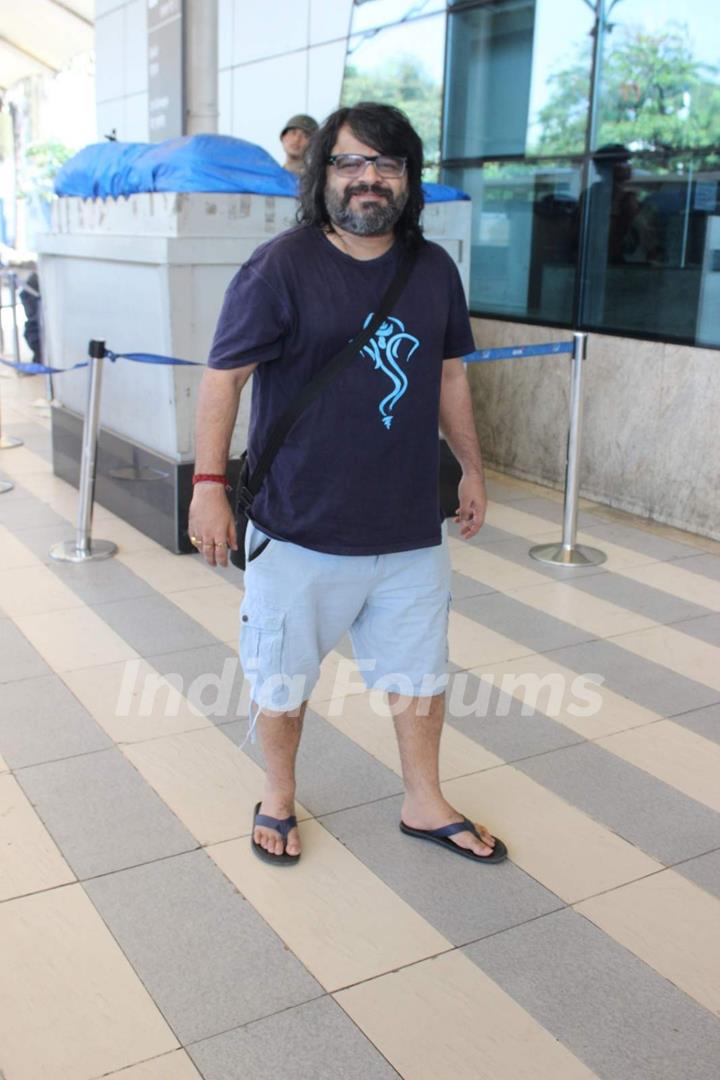 Pritam Snapped at Airport