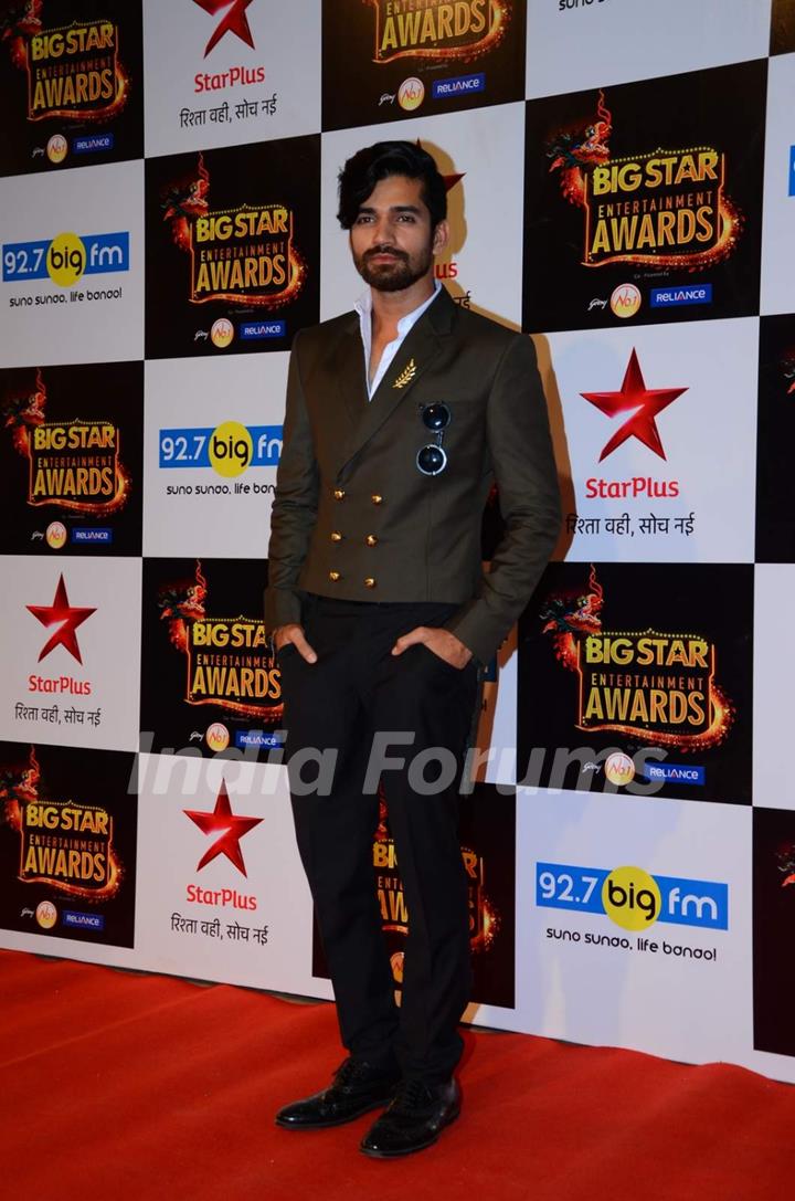 Vishal Singh at Big Star Entertainment Awards