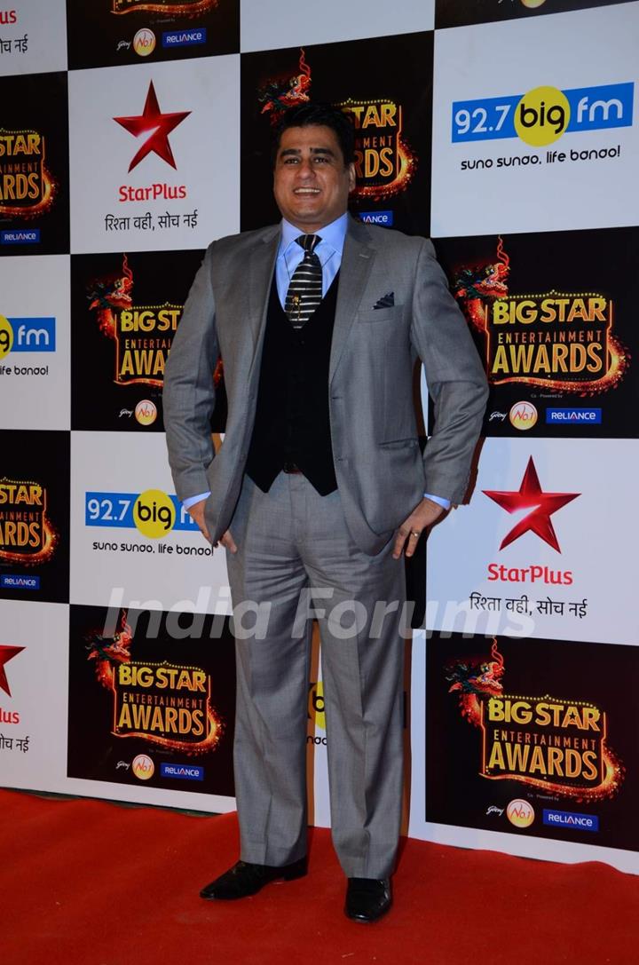 Ayub Khan at Big Star Entertainment Awards