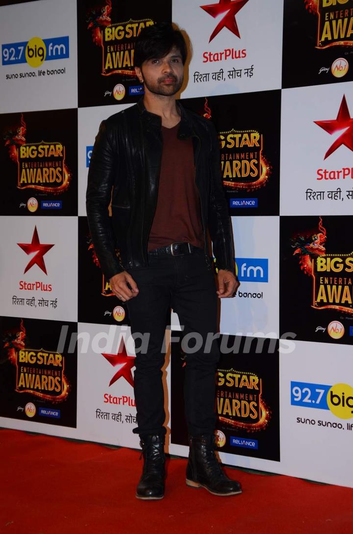 Himesh Reshammiya at Big Star Entertainment Awards