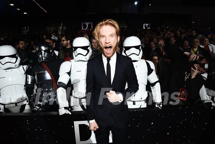 Domhnall Gleeson at Premiere of 'Star Wars: The Force Awakens'