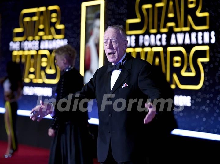 Max von Sydow at Premiere of 'Star Wars: The Force Awakens'
