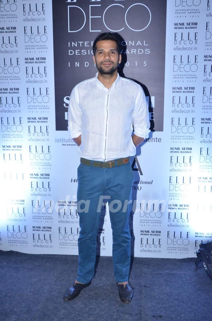 Neil Bhoopalam at Elle Decor Awards