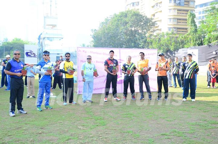 Celebs Snapped at JPPL Cricket League Match