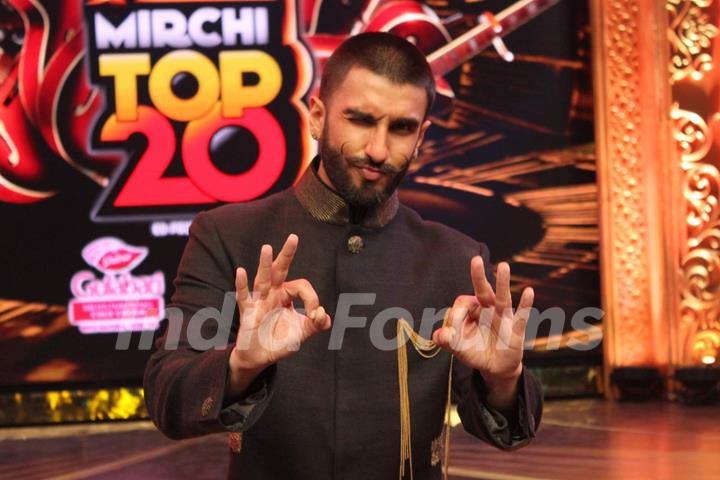 Ranveer Singh at Mirchi Top 20 Show