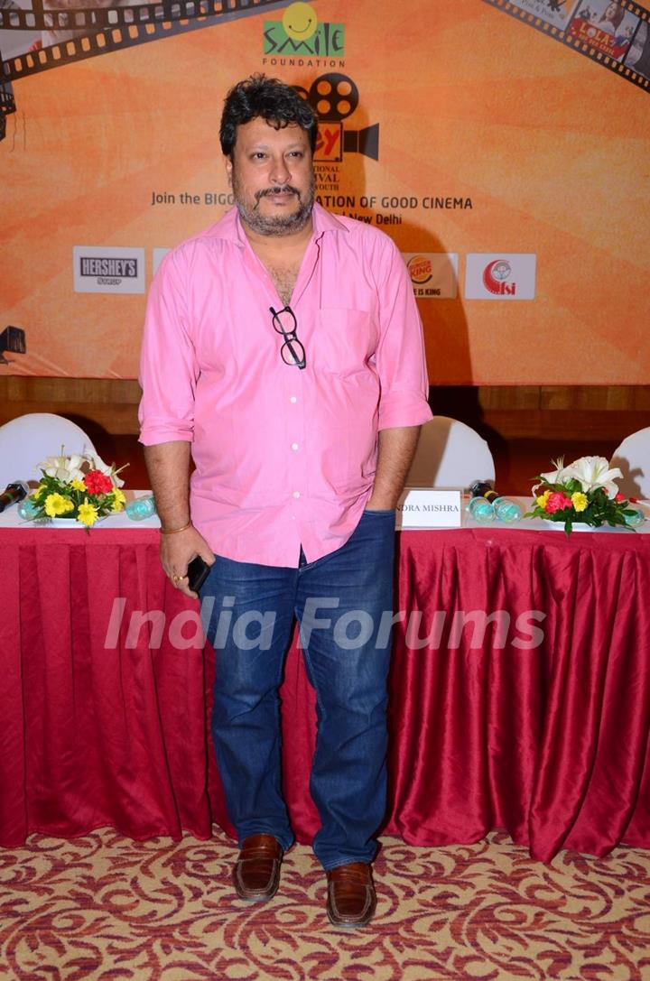 Tigmanshu Dhulia at Press Meet of Smile Foundation with Top Directors