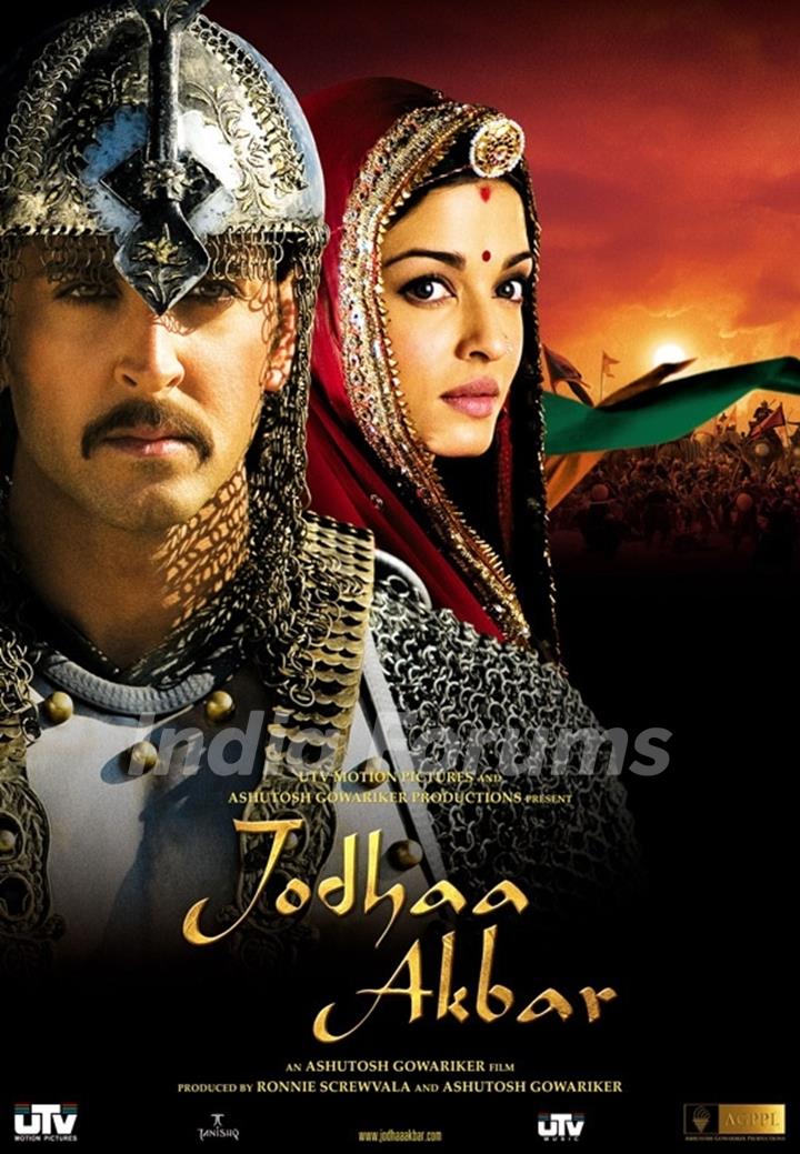 Hrithik Roshan and Aishwarya Rai Bachchan in Jodhaa Akbar