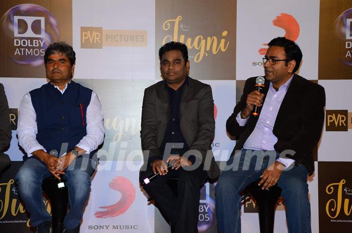 Vishal Bhardwaj and A.R Rahman at Music Launch of Film 'Jugni'