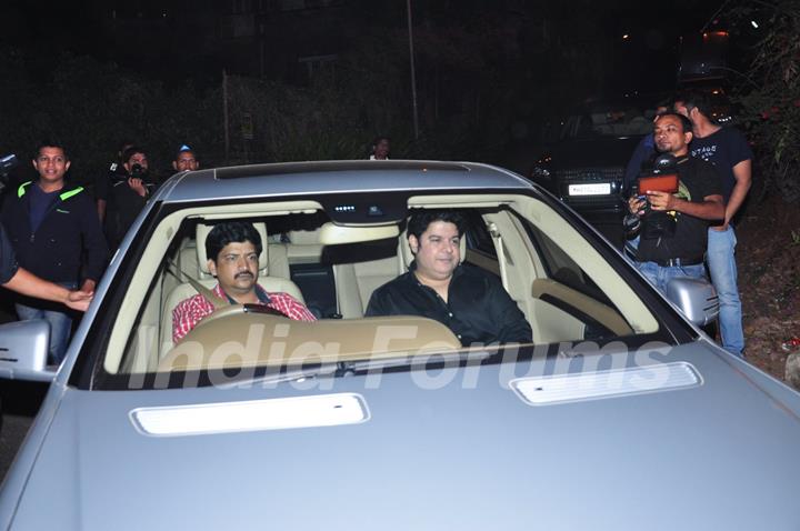 Sajid Khan at Shah Rukh Khan's Bash for Dilwale