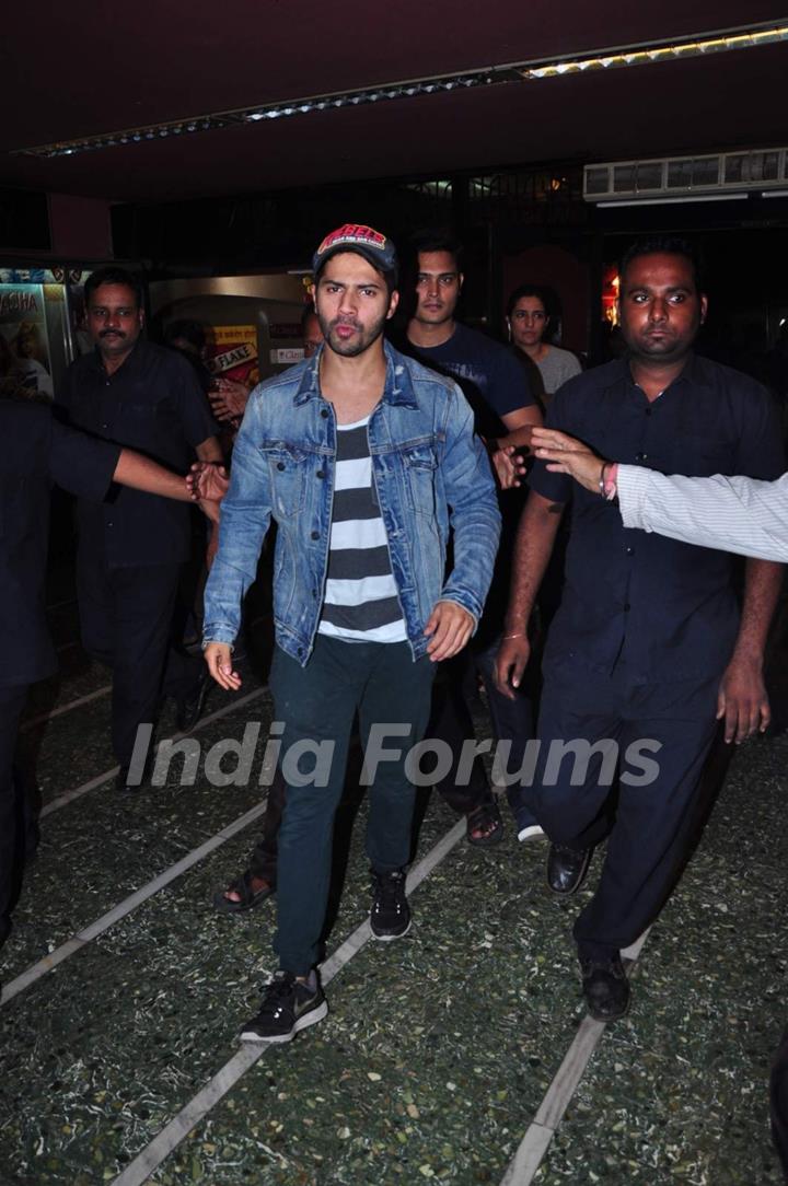 Varun Dhawan at Gaiety Galaxy