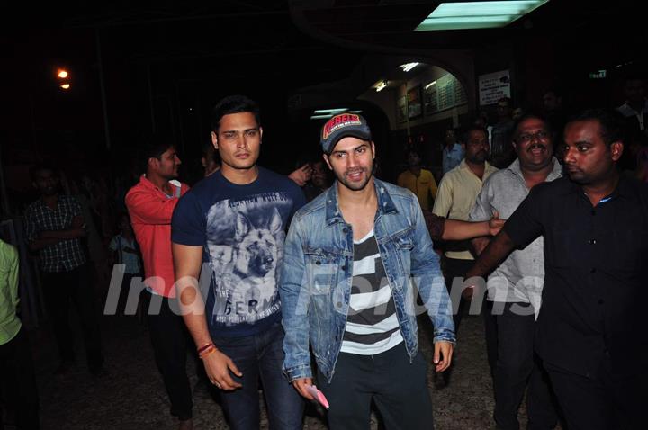 Varun Dhawan at Gaiety Galaxy