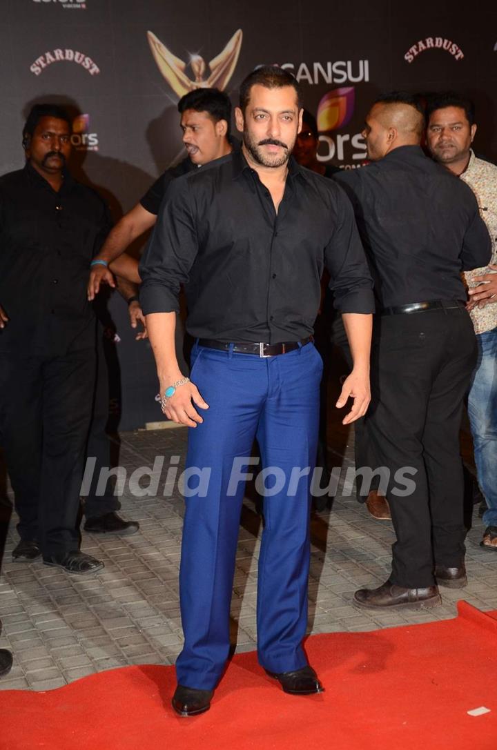 Salman Khan at Stardust Awards