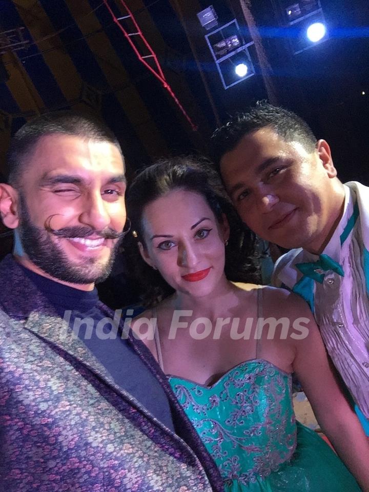 Ranveer Singh Visits Rambo Circus