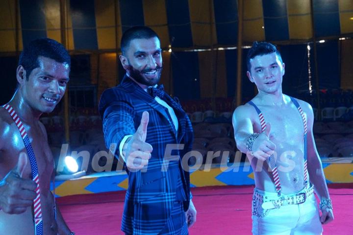 Ranveer Singh Visits Rambo Circus