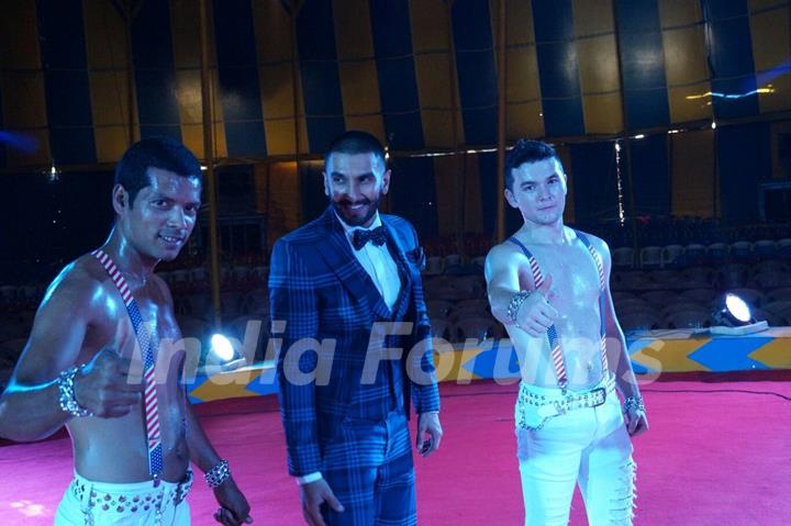 Ranveer Singh Visits Rambo Circus