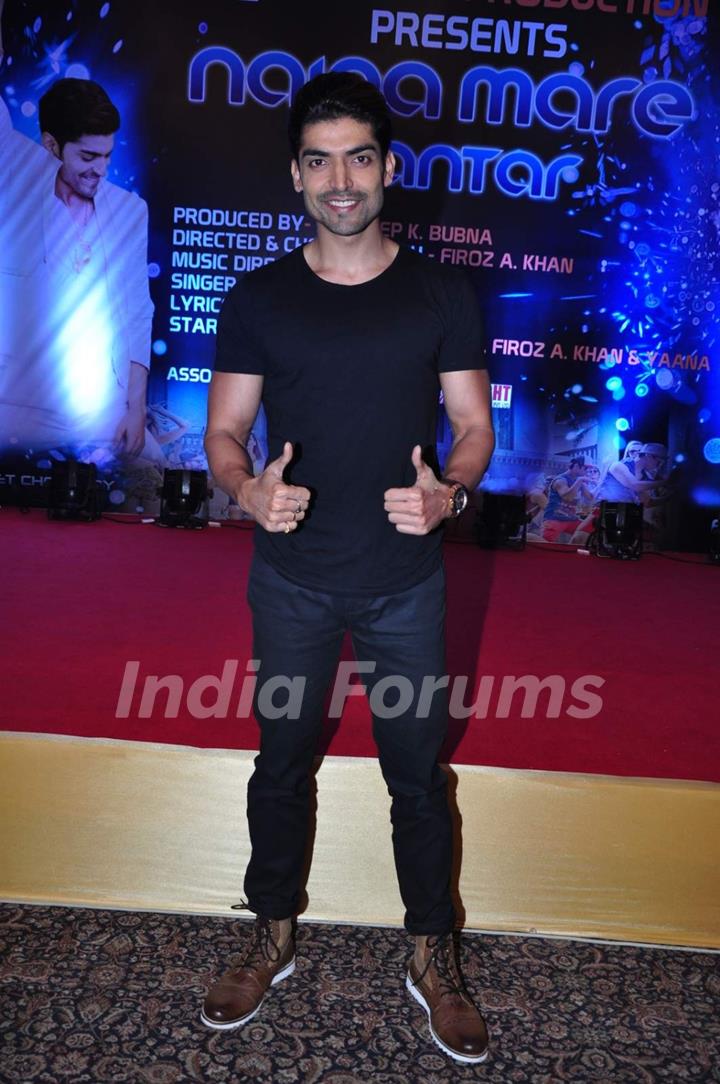 Gurmeet Choudhary at Launch of New Music Video Album 'Naina Mare Mantar'