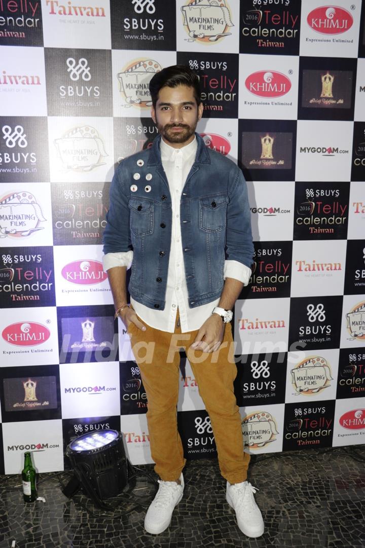 Vishal Singh at Launch of Telly Calendar 2016