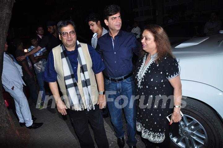 Subhash Ghai at Anil Kapoor's Birthday Bash