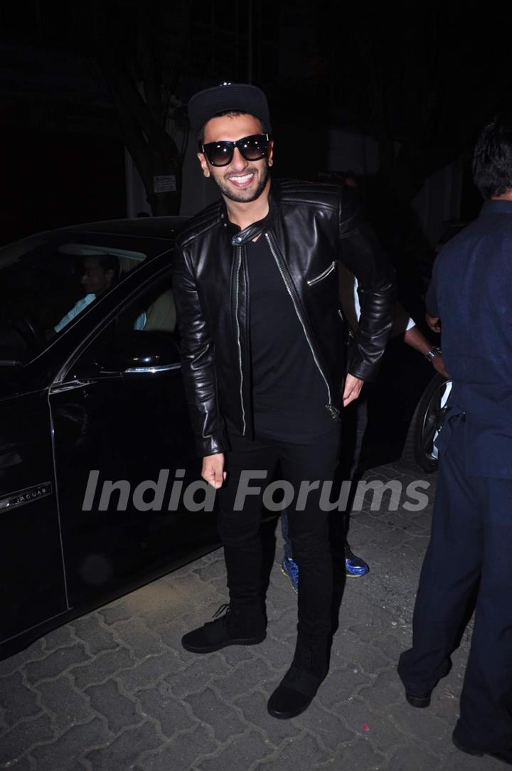 Ranveer Singh at Anil Kapoor's Birthday Bash