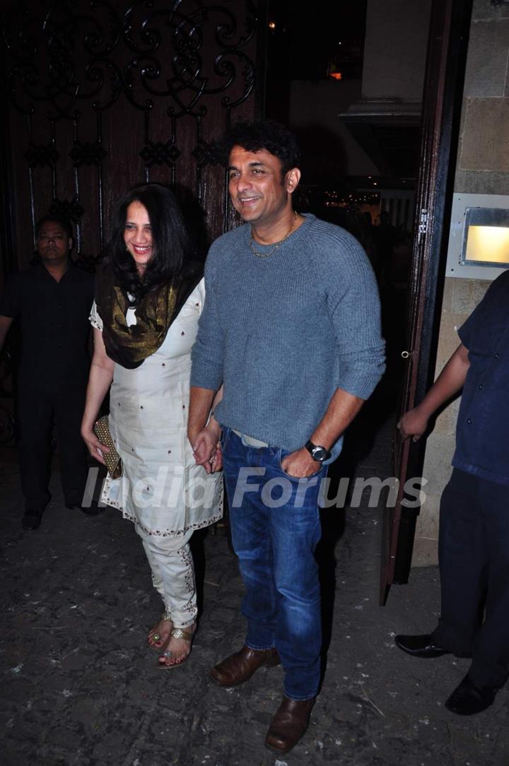 Ajinkya Deo at Anil Kapoor's Birthday Bash