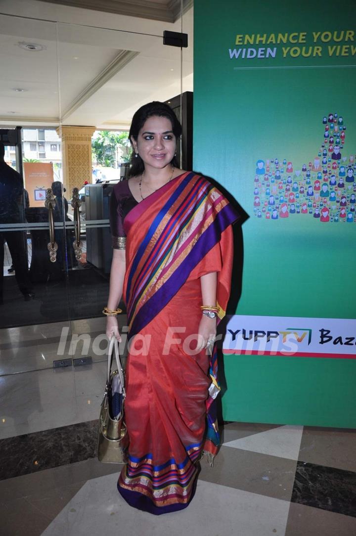 Shaina NC at Launch of 'Yupp TV Bazaar'