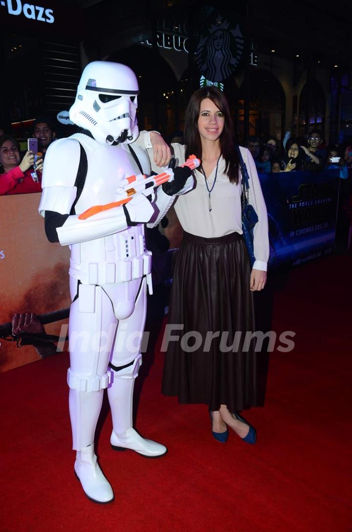 Kalki Koechlin at Premiere of 'Star Wars: The Force Awakens'