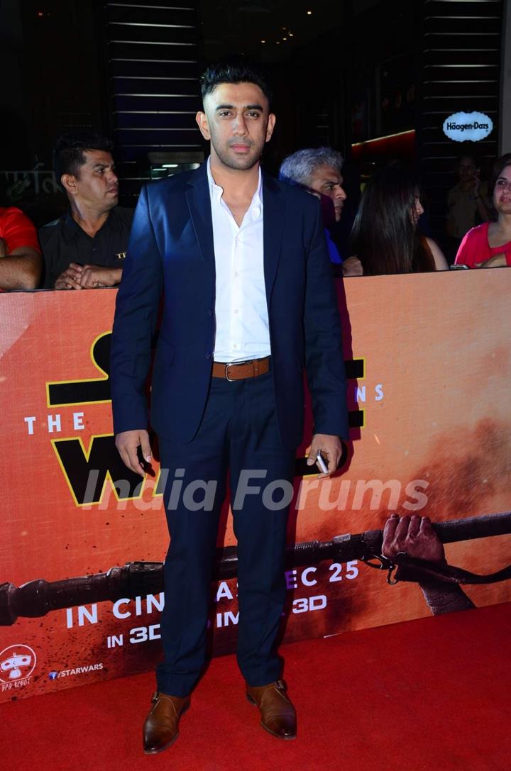 Amit Sadh at Premiere of 'Star Wars: The Force Awakens'