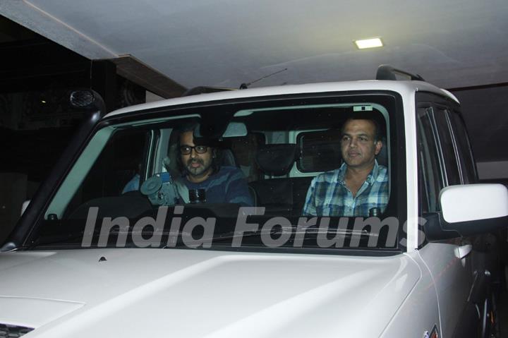 Ashutosh Gowarikar was snapped at Aamir Khan's Dinner party