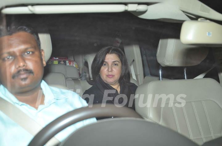 Farah Khan at Salman Khan's Birthday Bash