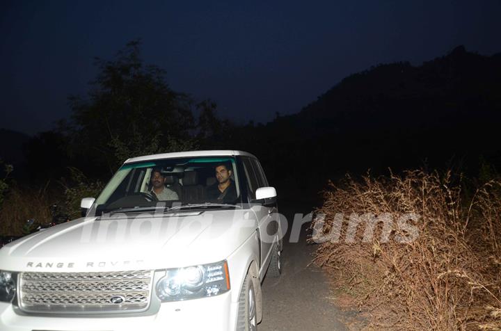 Arbaaz Khan at Salman Khan's Birthday Bash